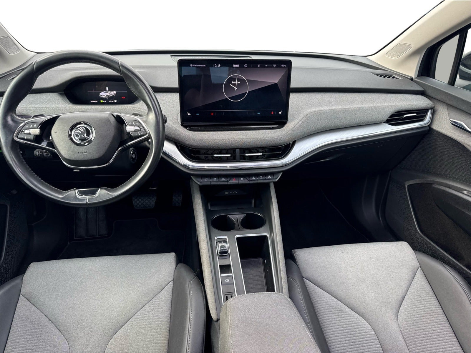 Sort Skoda Enyaq fra 2022