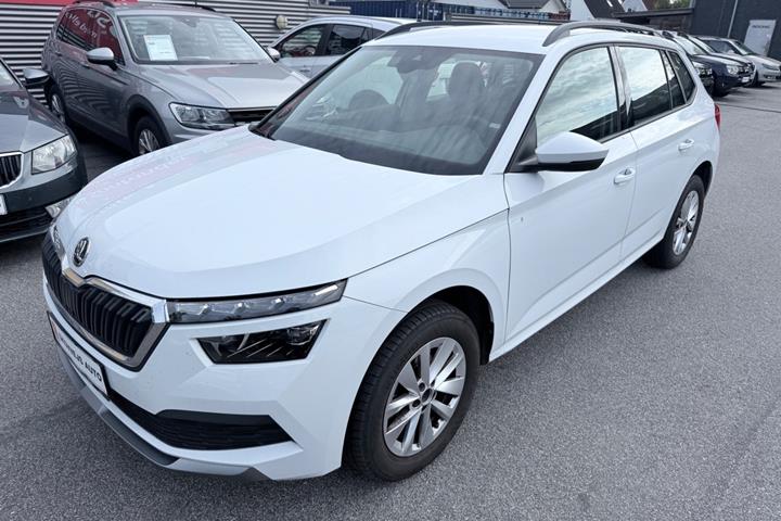 Hvid Skoda Kamiq fra 2023