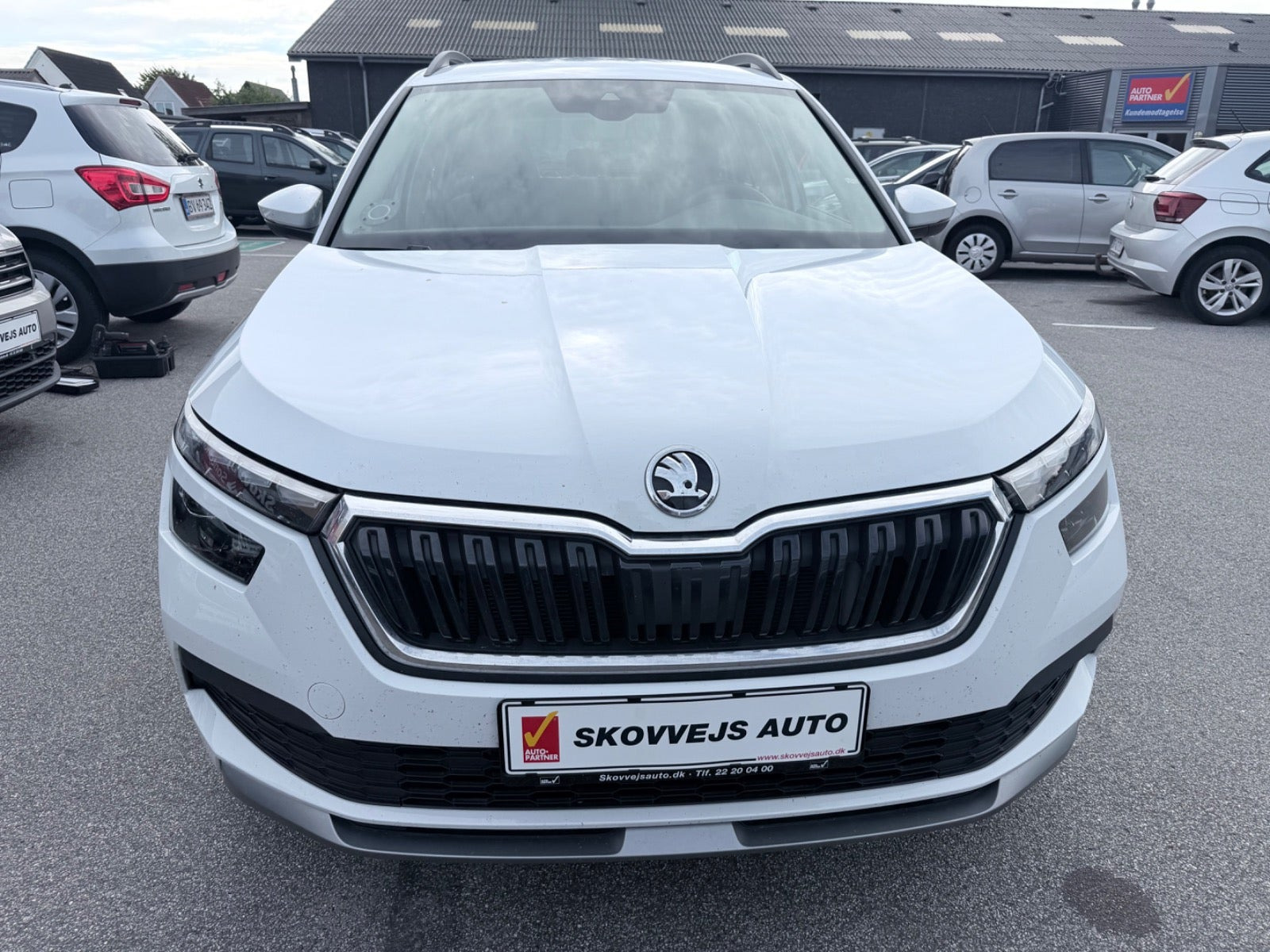 Hvid Skoda Kamiq fra 2023