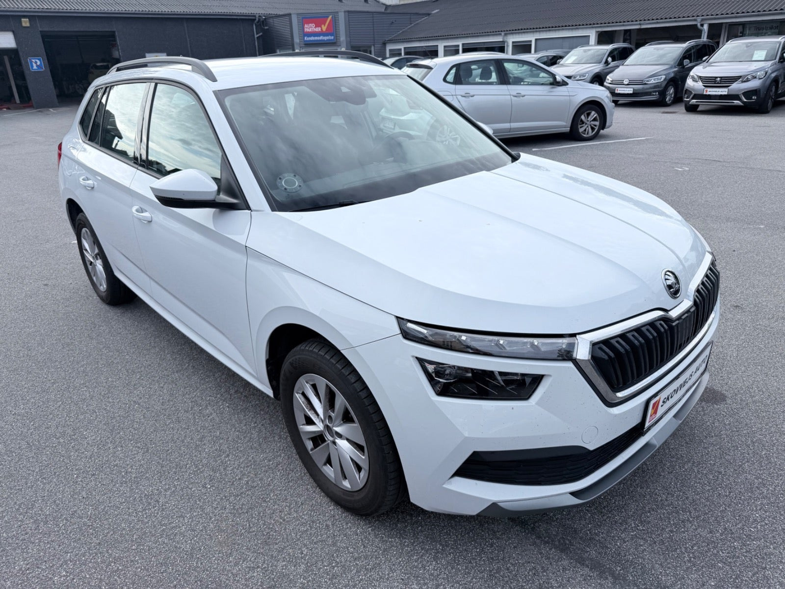Hvid Skoda Kamiq fra 2023