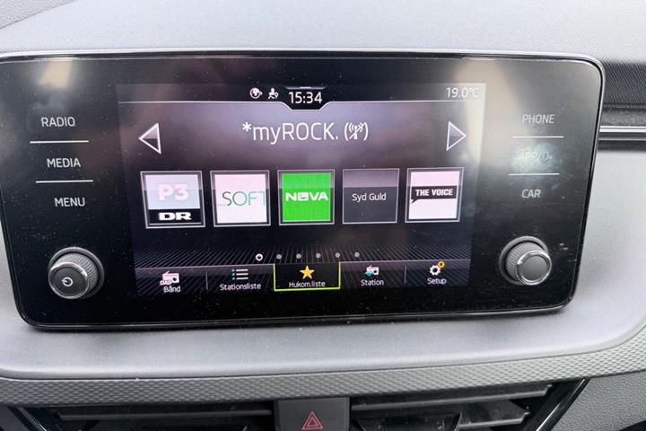 Hvid Skoda Kamiq fra 2023
