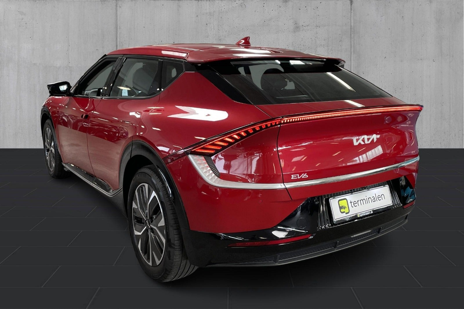Rød Kia EV6 fra 2022