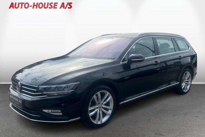Sort VW Passat fra 2020