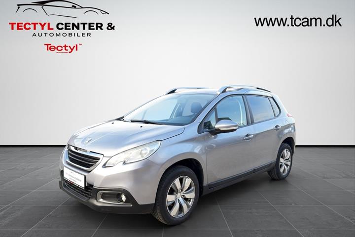 Grå Peugeot 2008 fra 2015