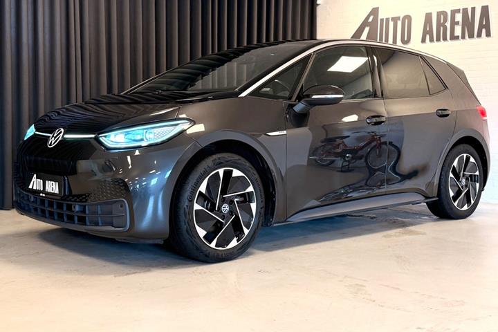 Grå VW ID.3 fra 2020