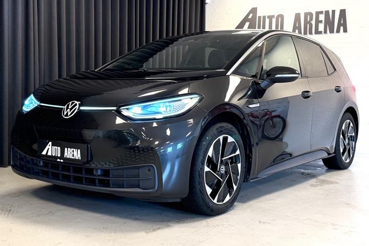 Grå VW ID.3 fra 2020
