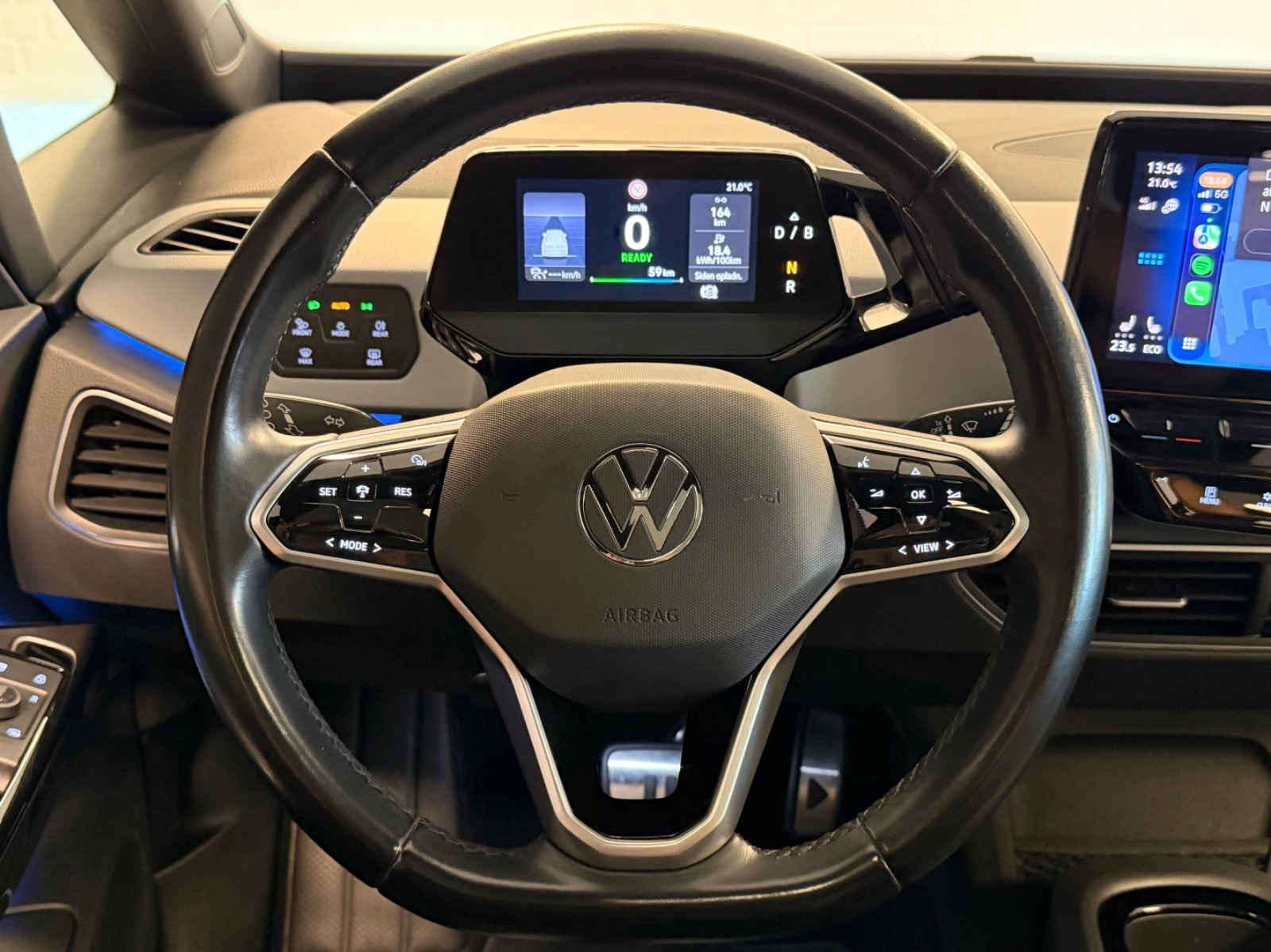 Grå VW ID.3 fra 2020