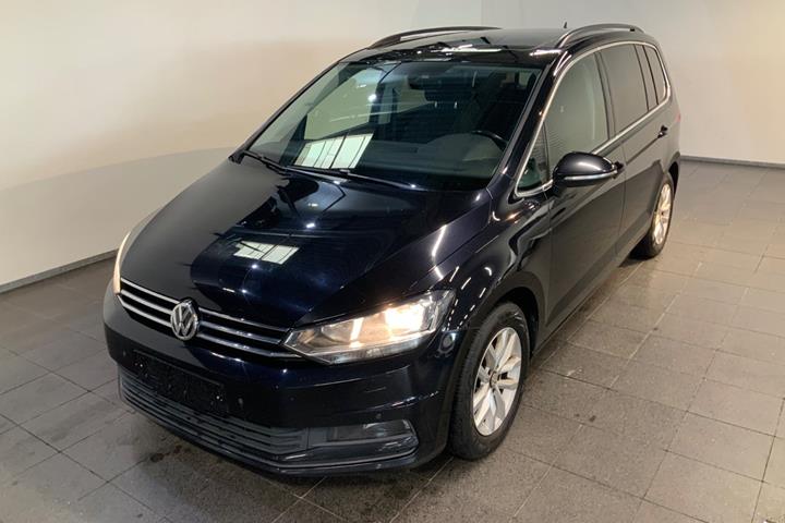 Sort VW Touran fra 2018