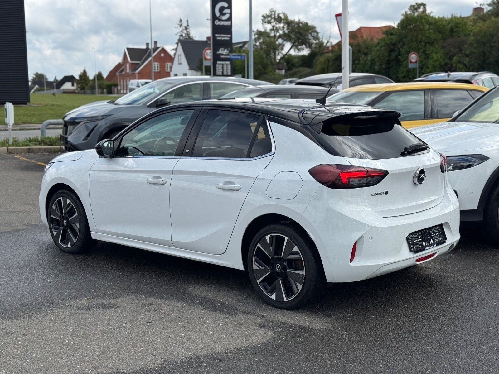 Hvid Opel Corsa-e fra 2021