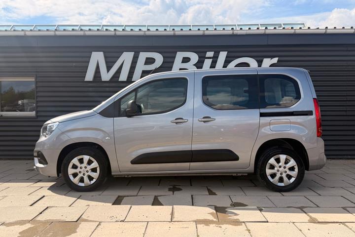 Grå Opel Combo-e Life fra 2024