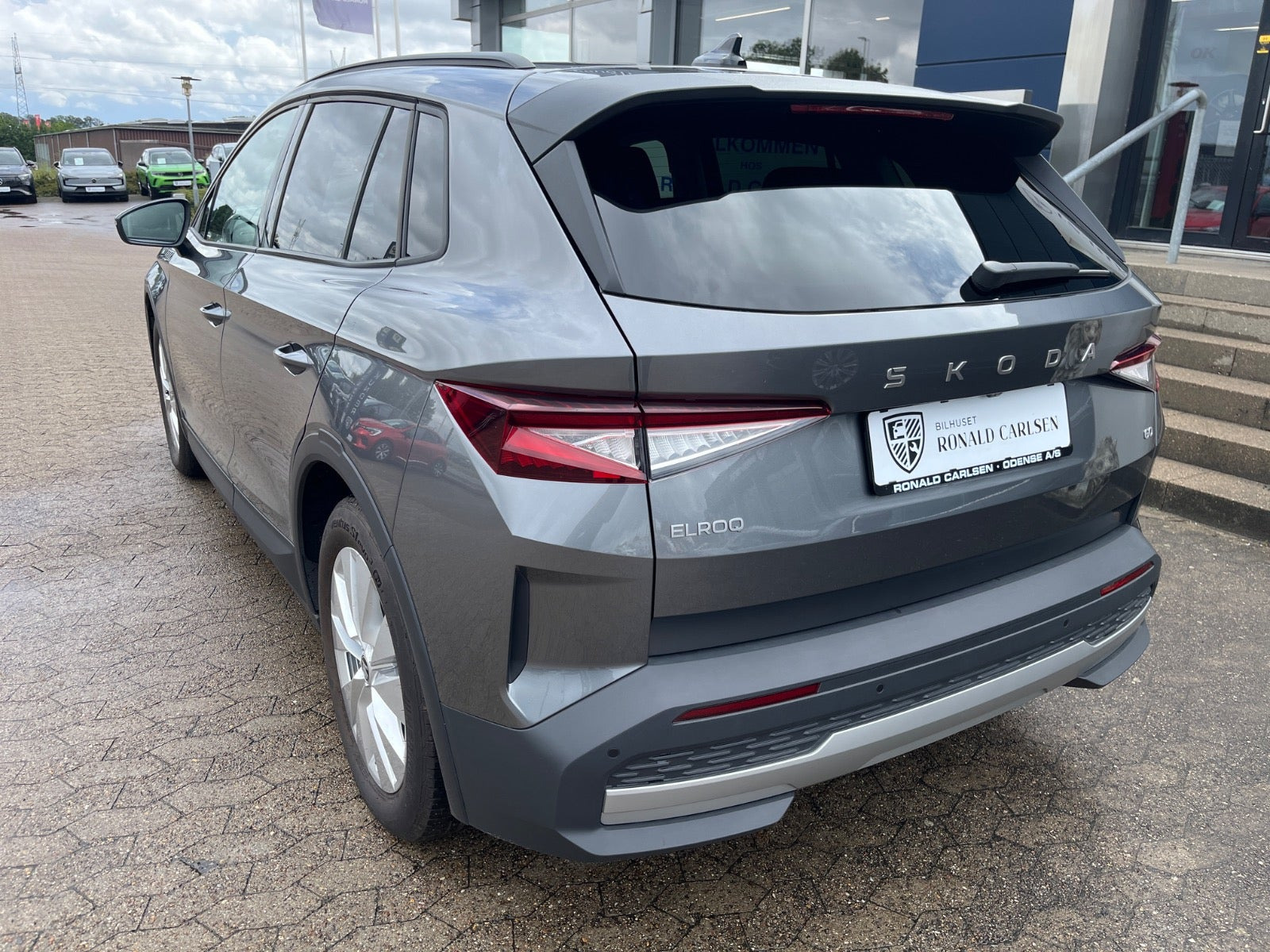Grå Skoda Elroq fra 2025