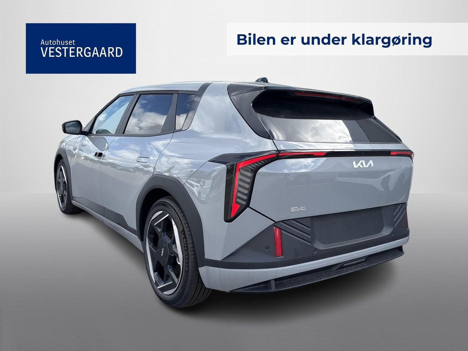 Grå Kia EV4 fra 2026