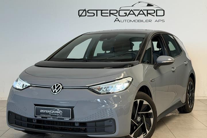 Grå VW ID.3 fra 2023