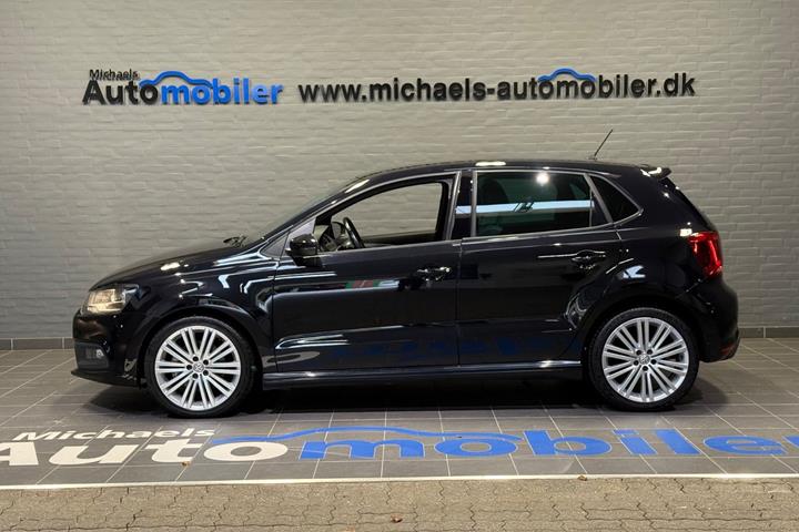 Sort VW Polo fra 2015