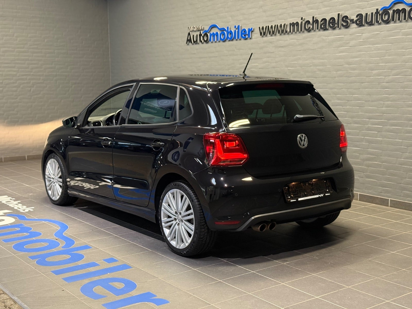 Sort VW Polo fra 2015