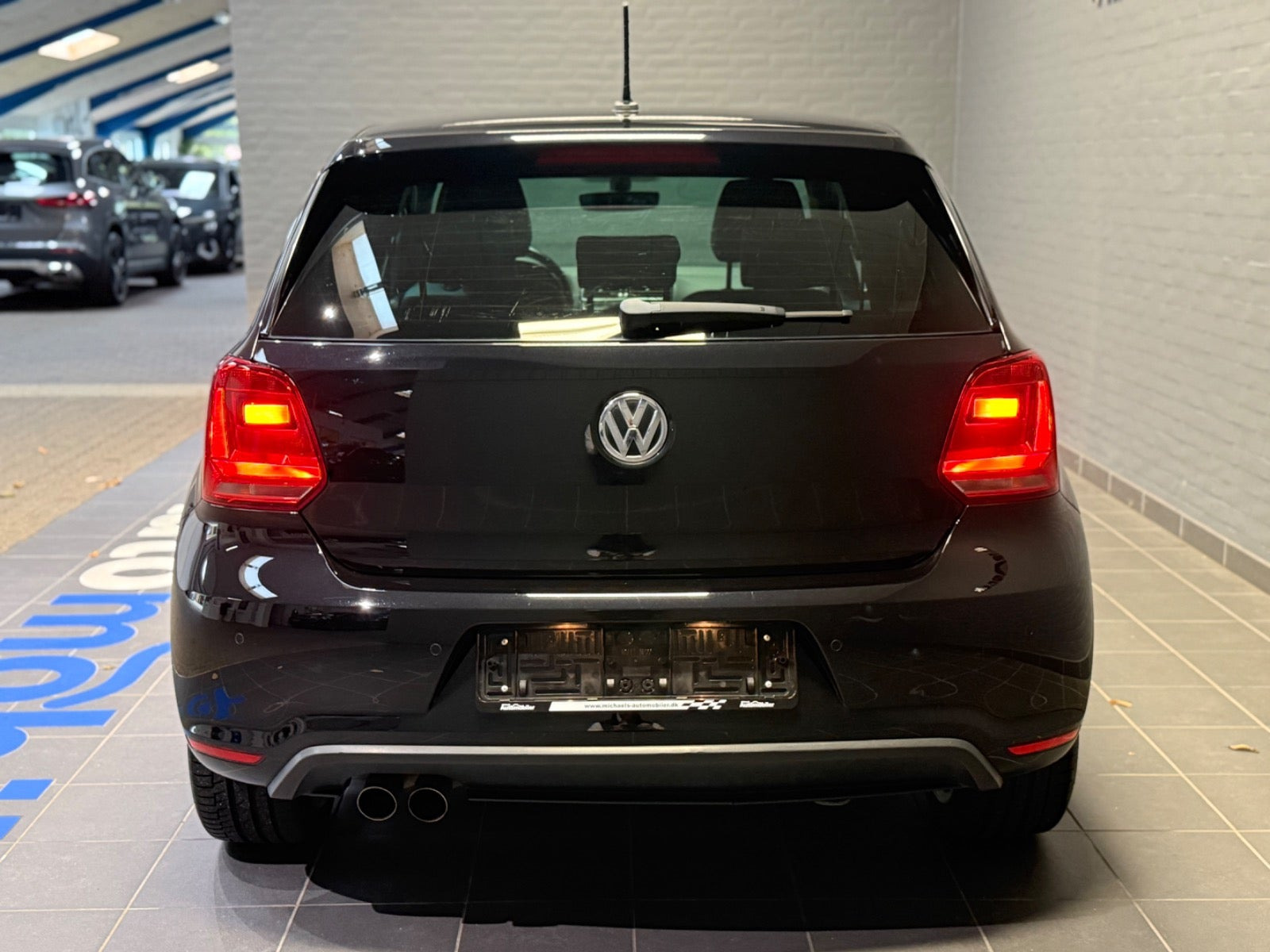Sort VW Polo fra 2015