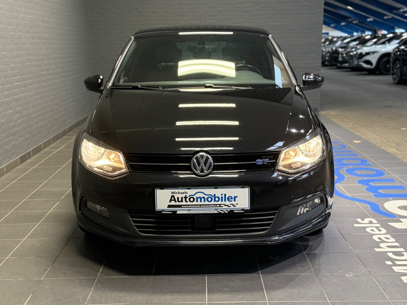 Sort VW Polo fra 2015