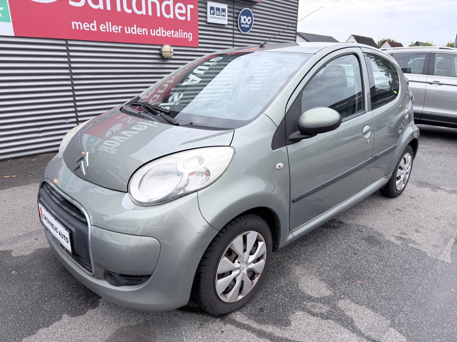 Grøn Citroën C1 fra 2011
