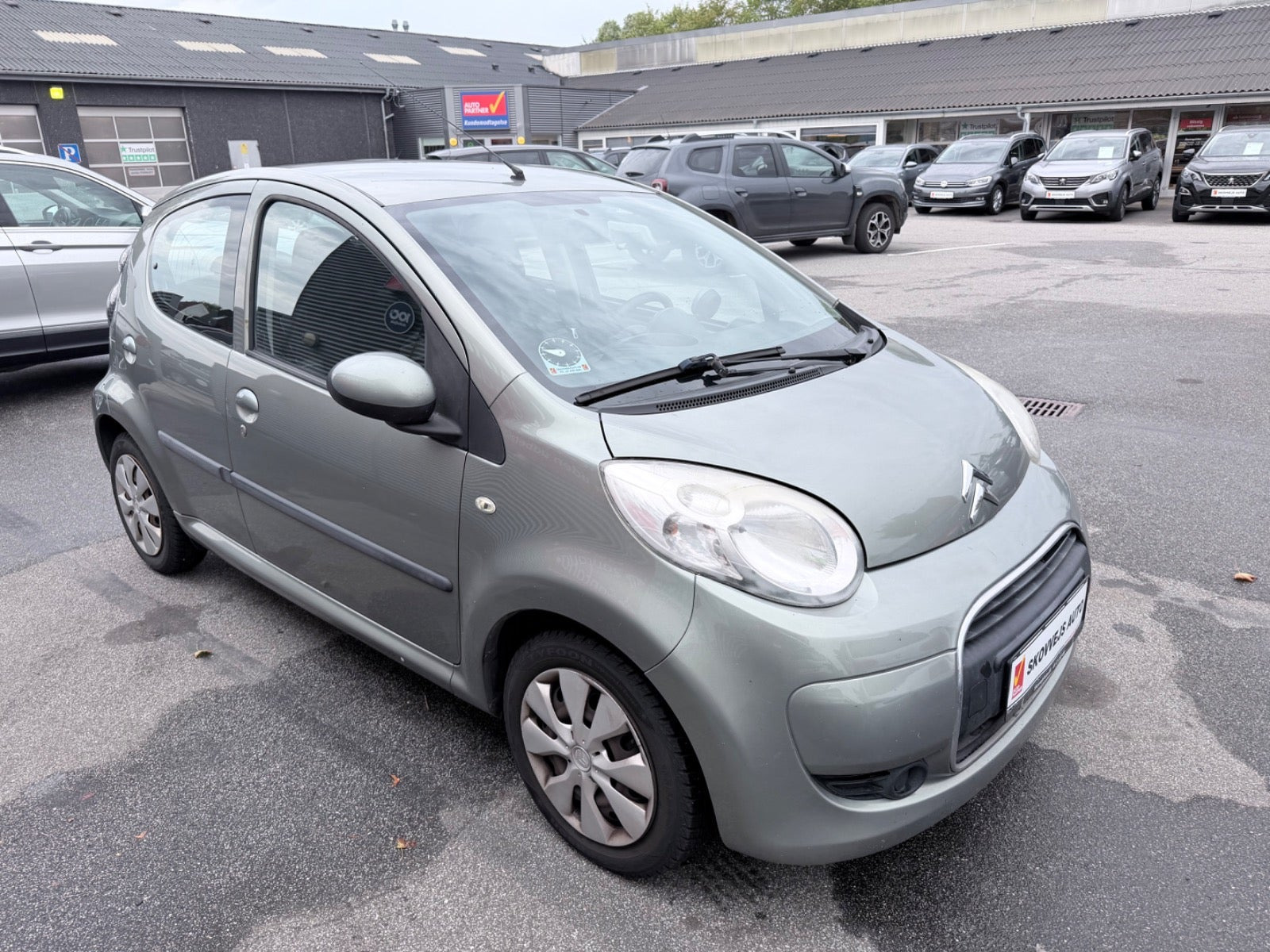 Grøn Citroën C1 fra 2011