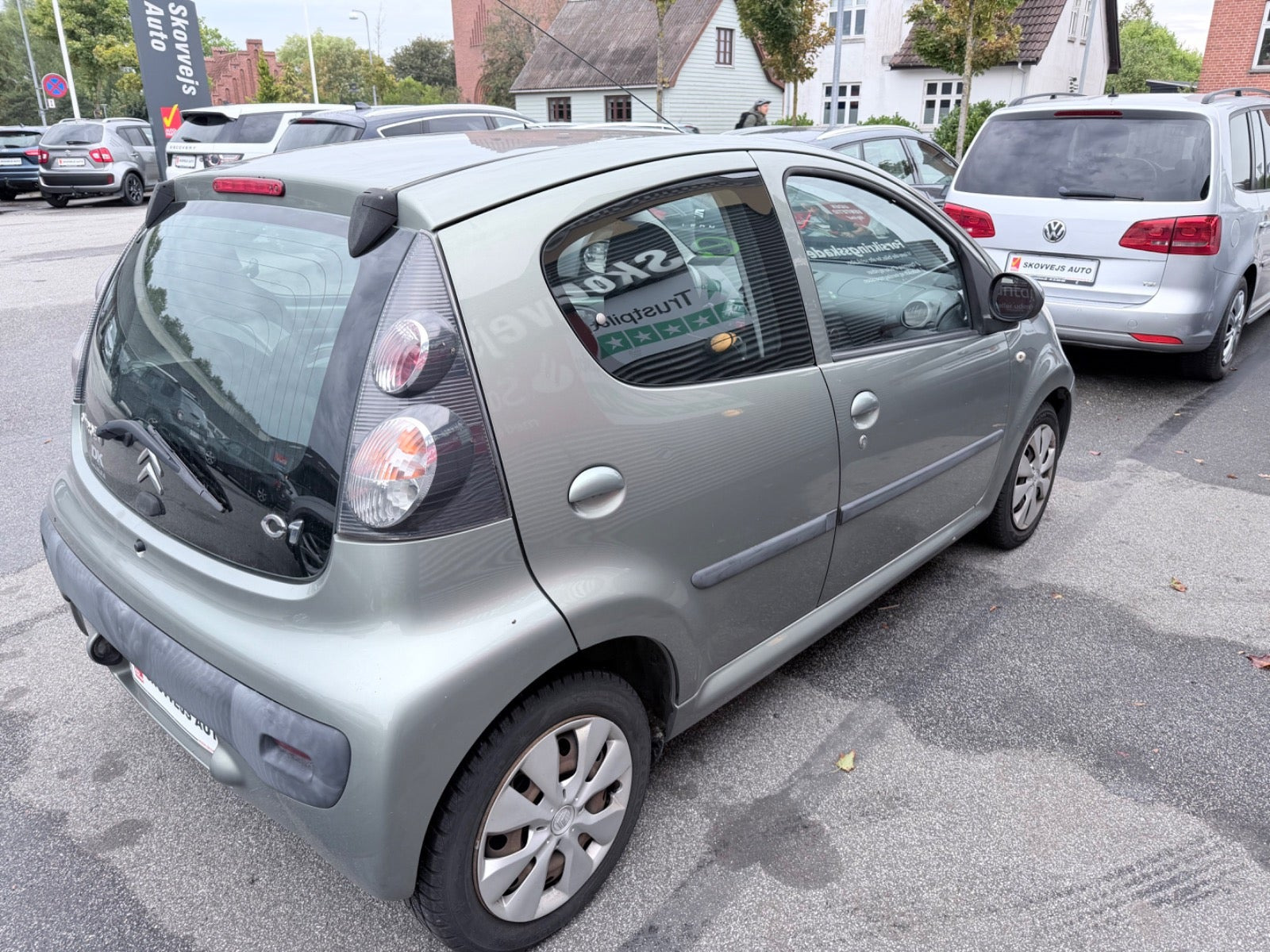 Grøn Citroën C1 fra 2011