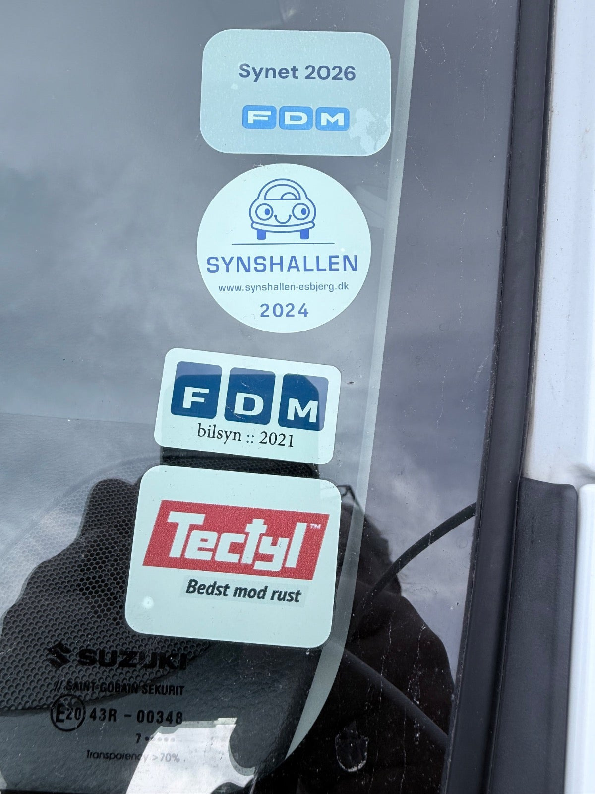 Hvid Suzuki S-Cross fra 2016