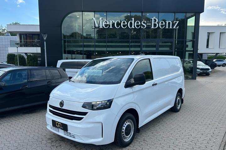 Hvid VW e-Transporter fra 2025
