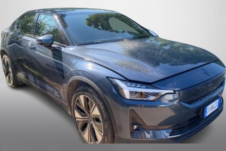 Blå Polestar 2 fra 2024