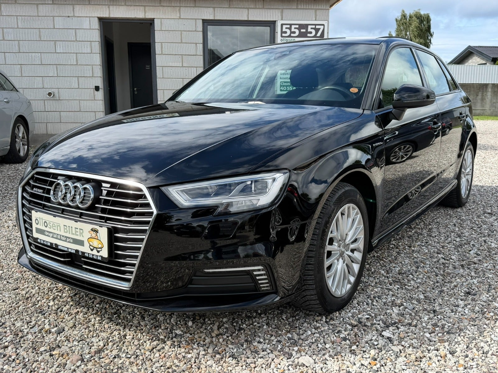 Sort Audi A3 fra 2018