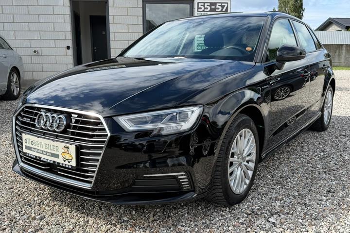 Sort Audi A3 fra 2018