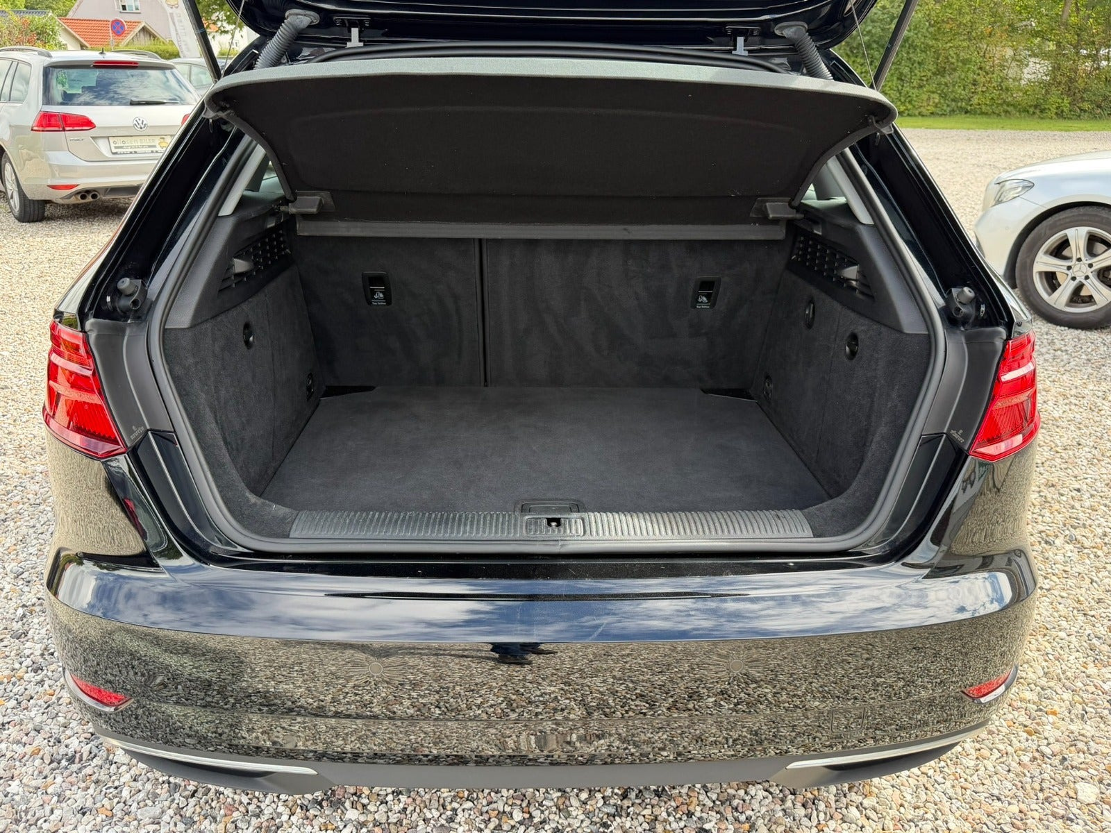 Sort Audi A3 fra 2018