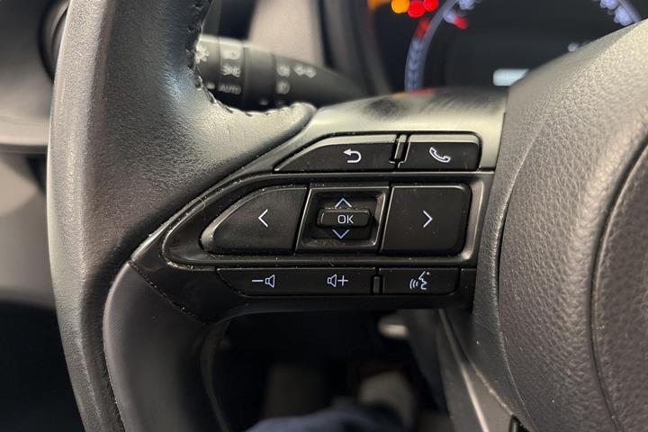 Hvid Toyota Aygo X fra 2023