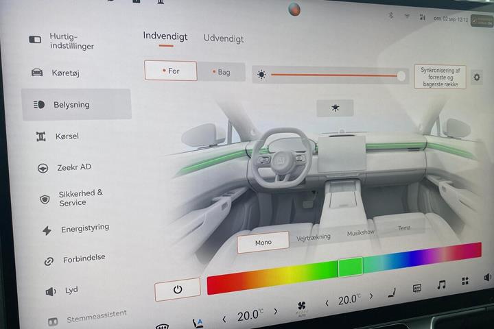 Grøn Zeekr 7X fra 2026