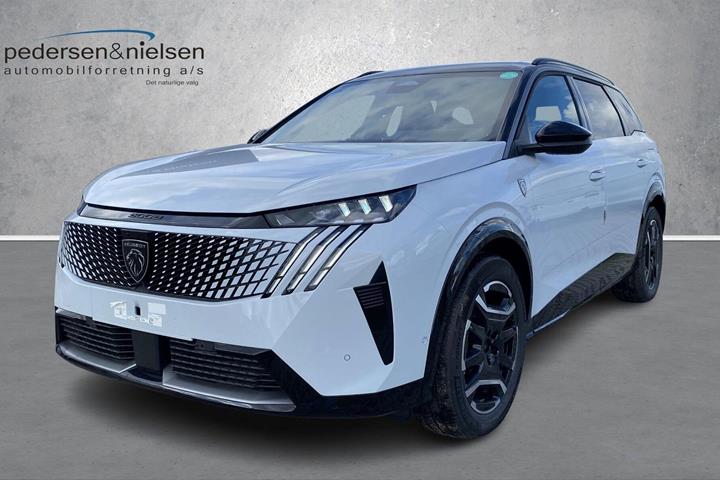 Hvid Peugeot e-5008 fra 2026