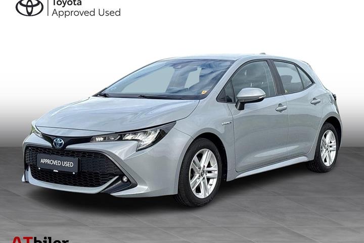 Grå Toyota Corolla fra 2019