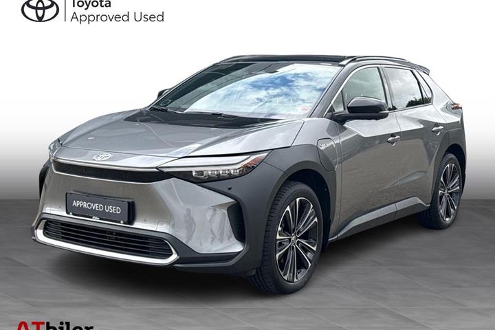 Grå Toyota BZ4X fra 2025