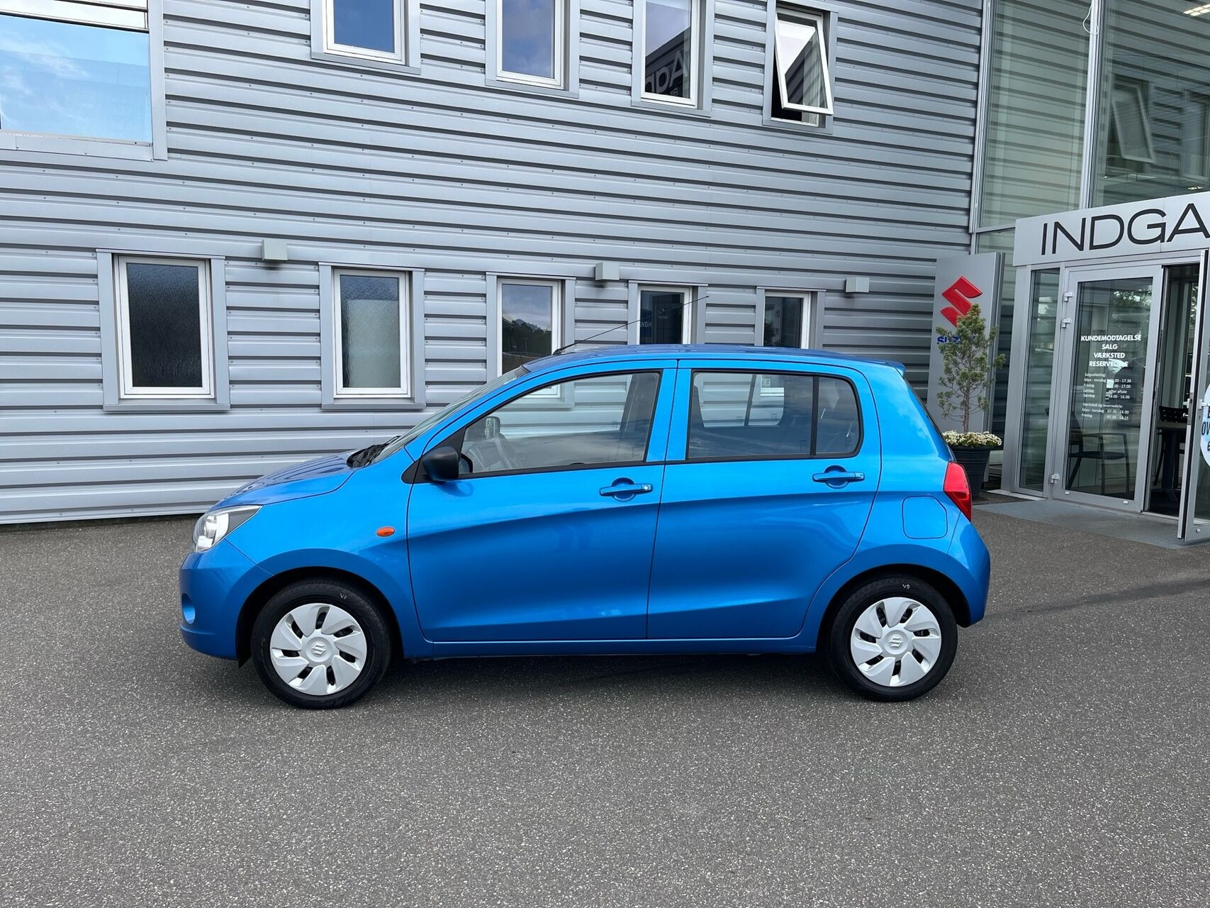 Blå Suzuki Celerio fra 2018