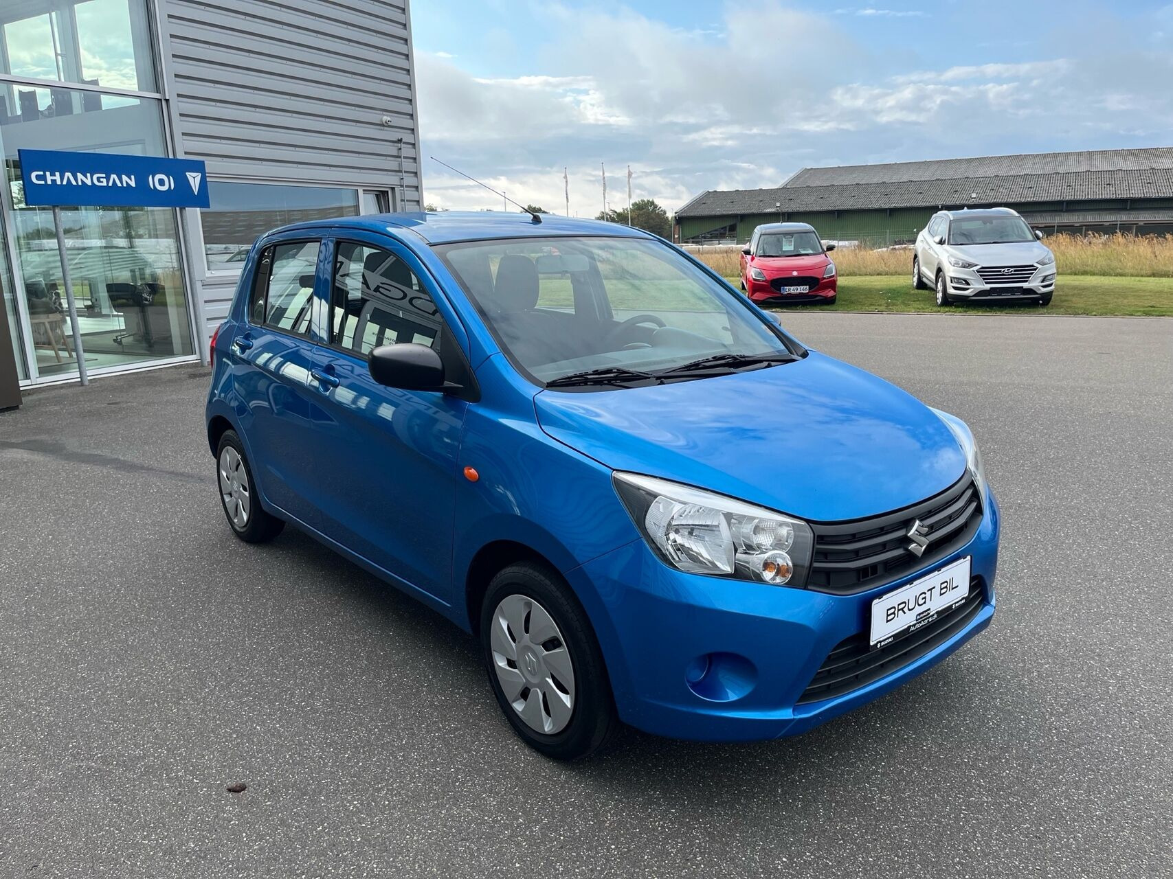 Blå Suzuki Celerio fra 2018