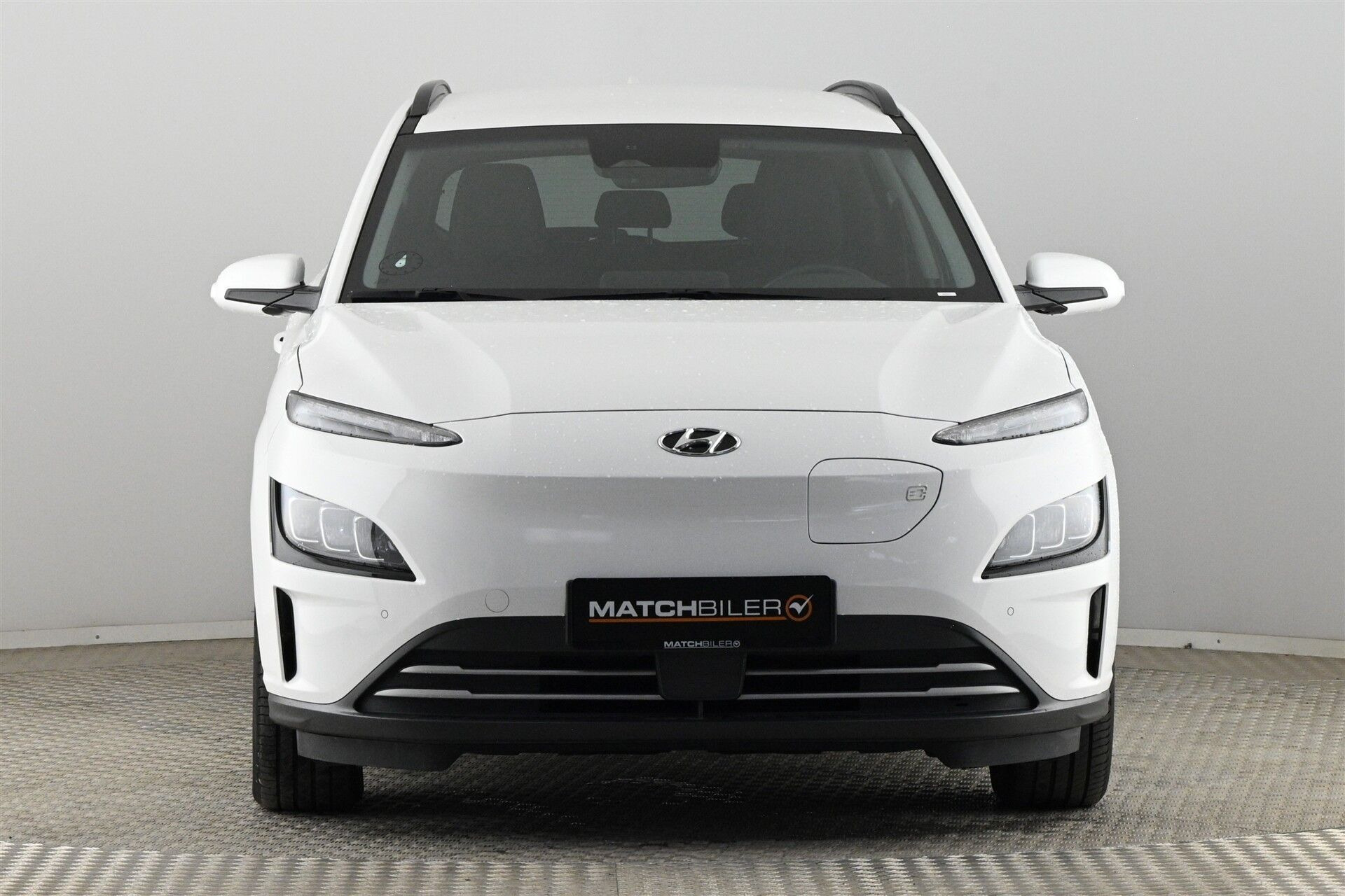Hvid Hyundai Kona fra 2023