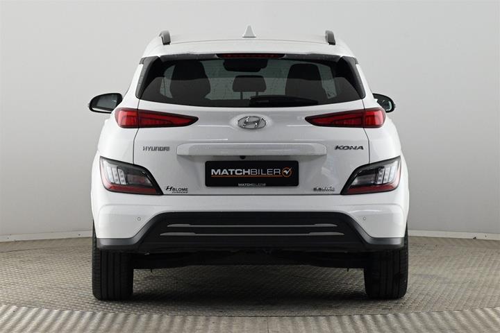 Hvid Hyundai Kona fra 2023