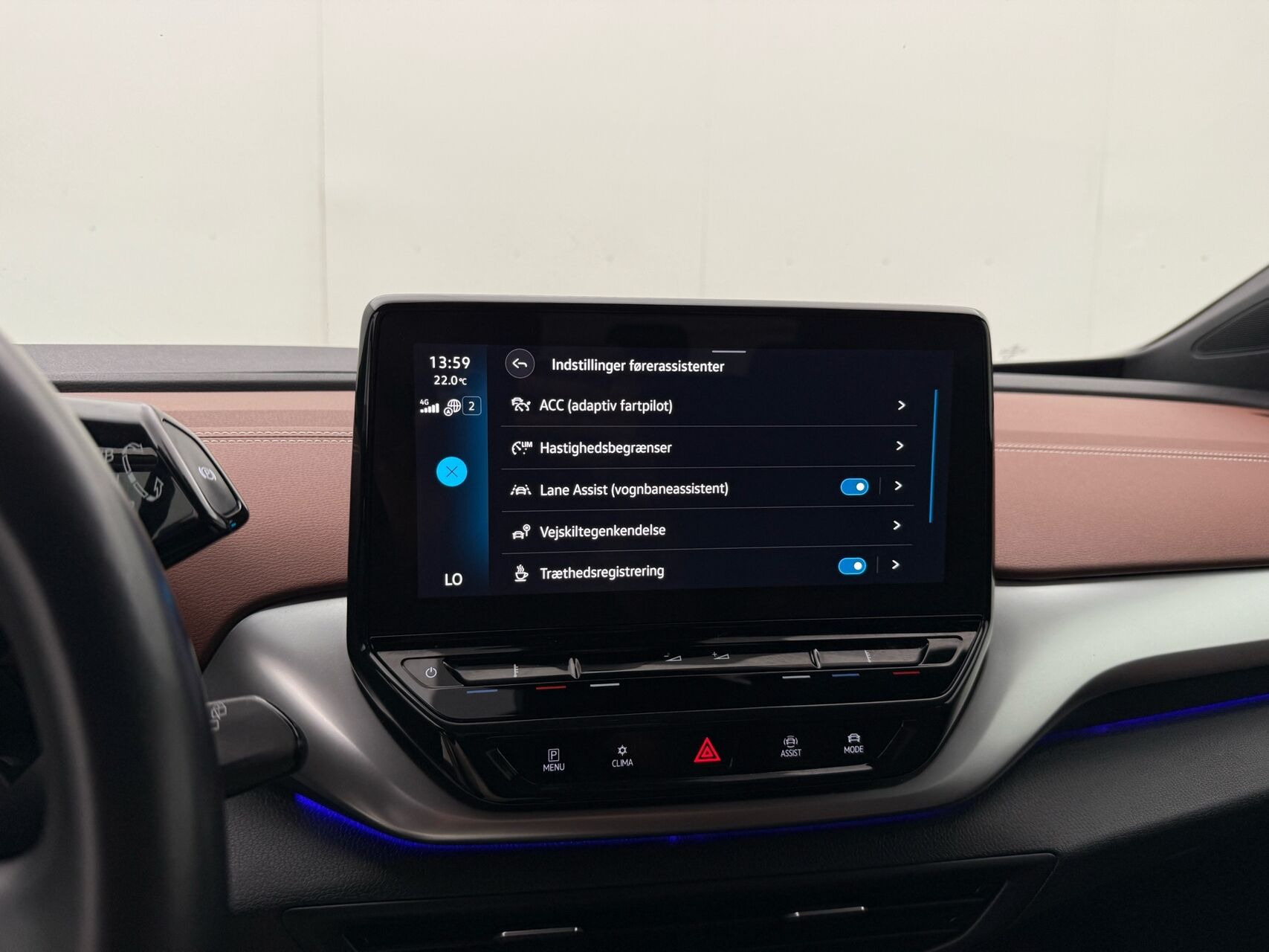Grå VW ID.4 fra 2023