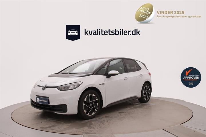 Hvid VW ID.3 fra 2022