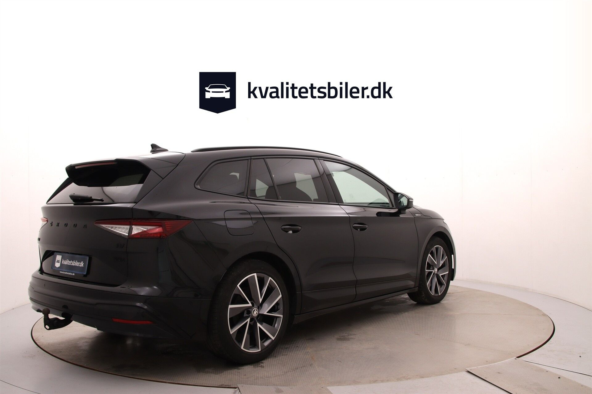 Sort Skoda Enyaq fra 2022