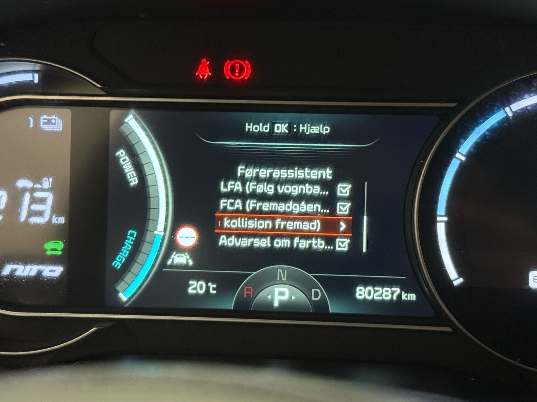 Sort Kia e-Niro fra 2021