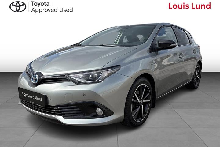 Grå Toyota Auris fra 2018