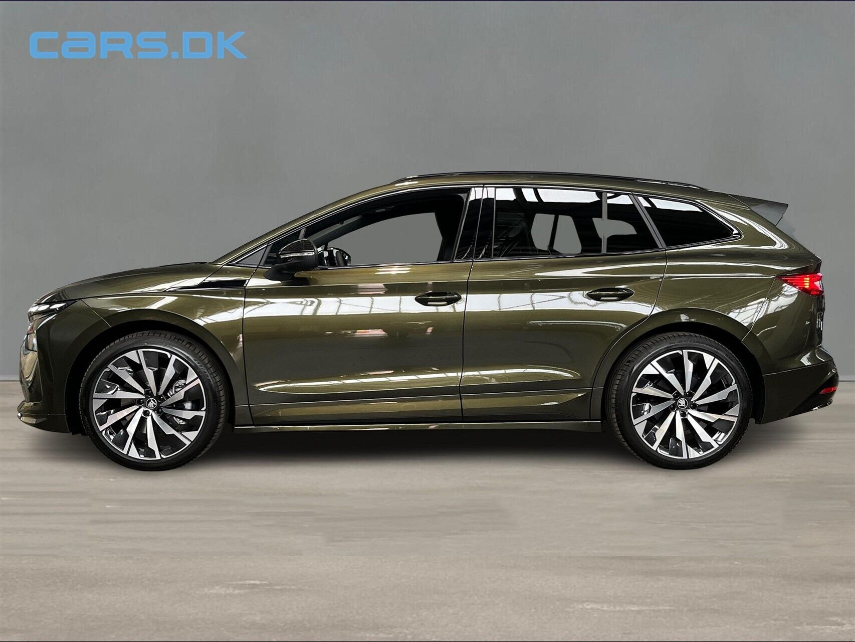 Grøn Skoda Enyaq fra 2026