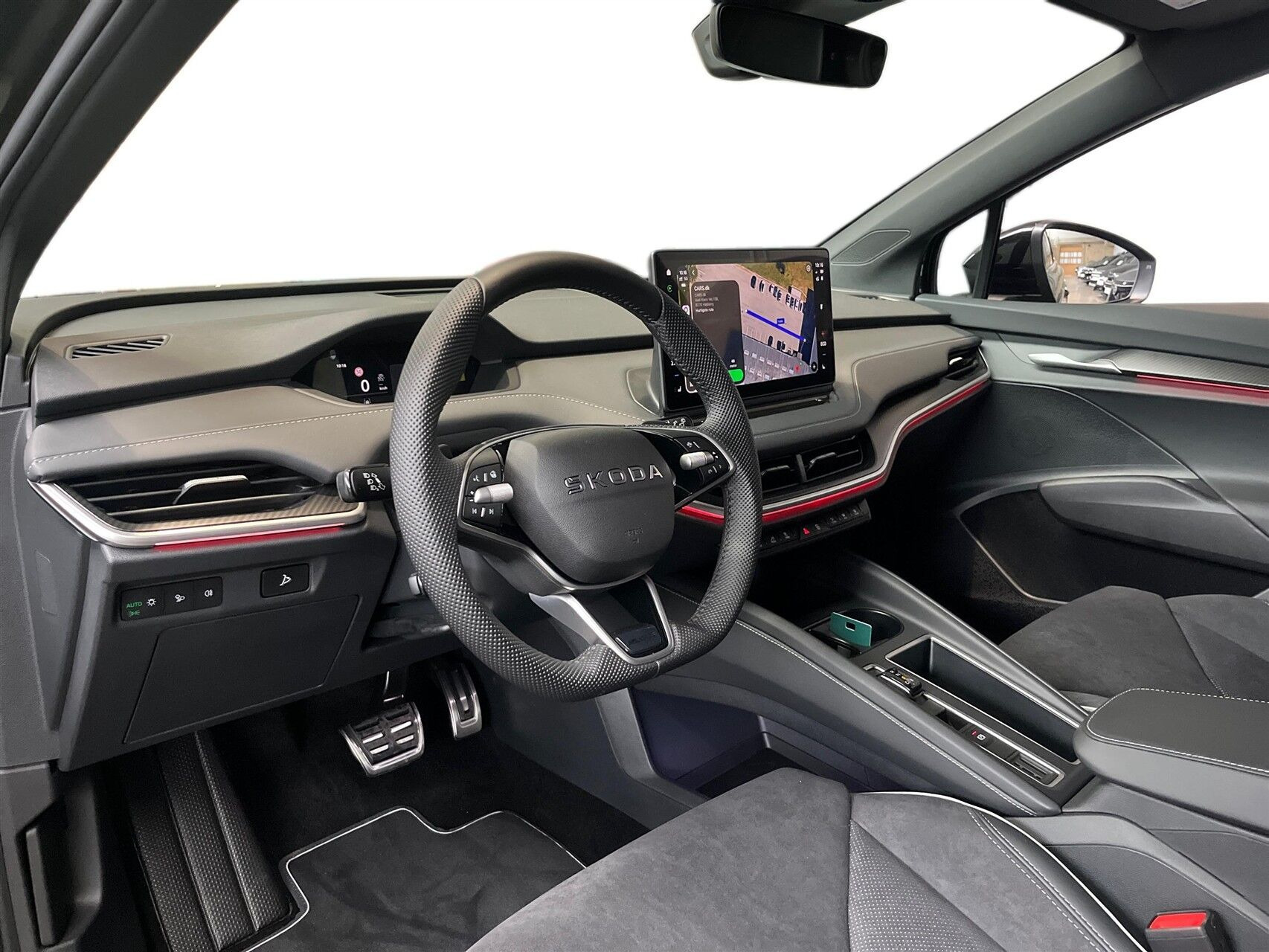 Grøn Skoda Enyaq fra 2026