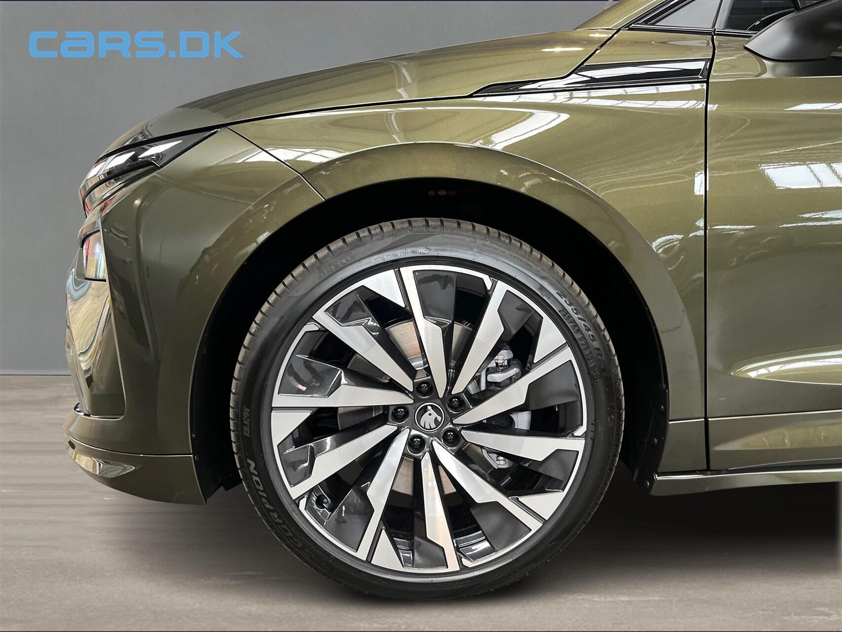 Grøn Skoda Enyaq fra 2026