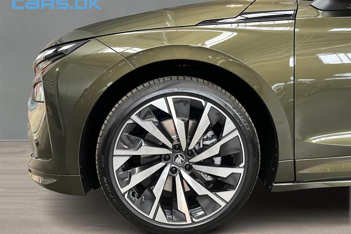 Grøn Skoda Enyaq fra 2026