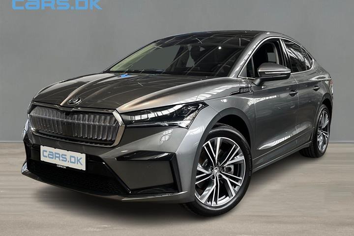 Grå Skoda Enyaq fra 2023