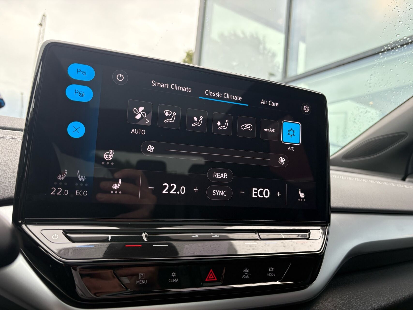 Grå VW ID.4 fra 2023